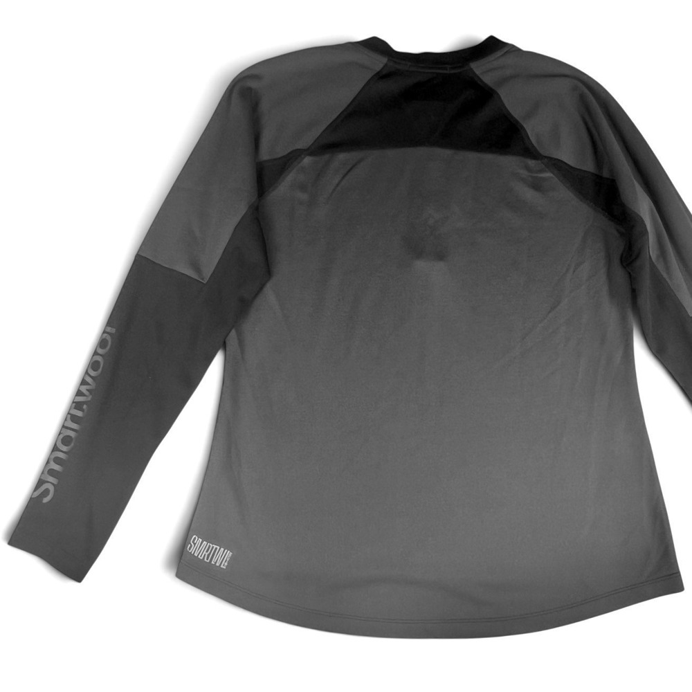 Smartwool Women's Sz M LS 1/4 Zip Pullover Base Layer Athletic Top Shirt - Picture 6 of 10